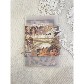 Giấy Decor Và Sticker Em Bé Cổ Điển ✨