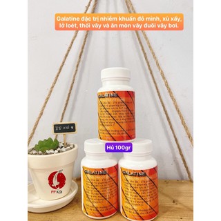 Galatine trị lở loét đỏ mình do nhiễm khuẩn của Cá Koi - Hũ 100gram