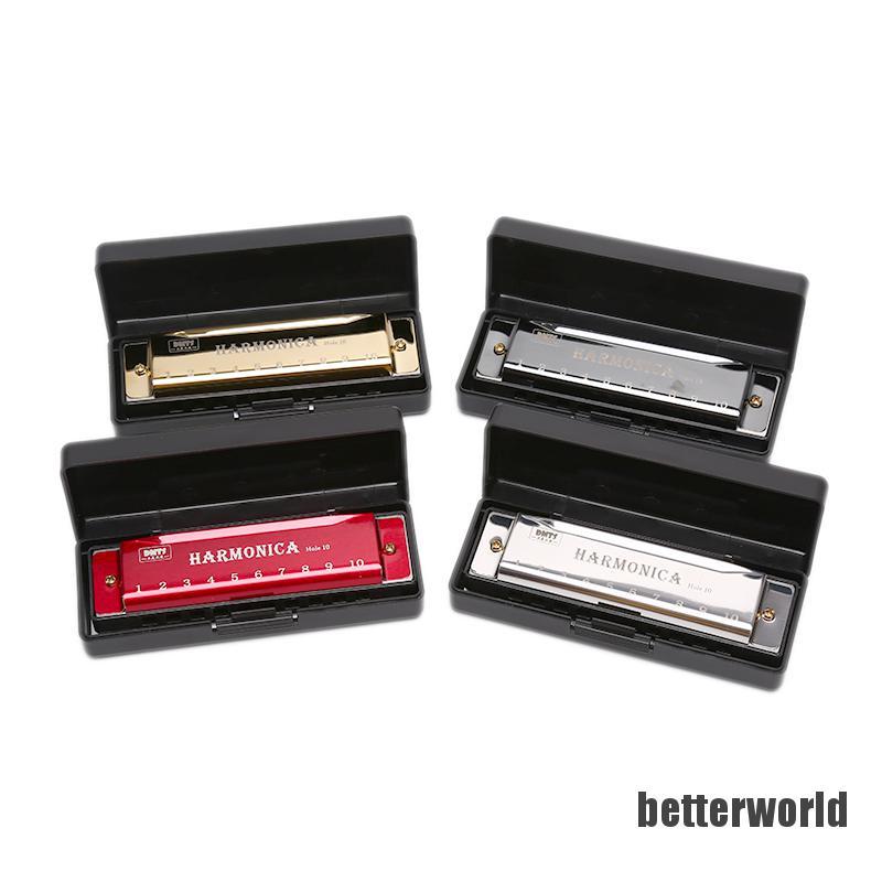 Kèn Harmonica 10 Lỗ Cho Người Mới Bắt Đầu Học