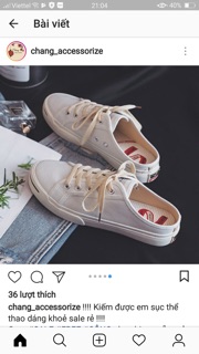 Giày không gót ulzzang