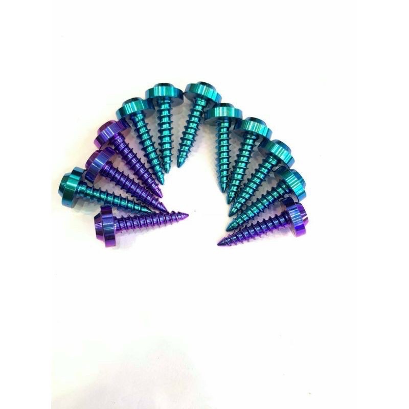 Ốc Titan GR5 Xoắn 5Li Bắt Pô E AB-VARIO-VISION-SH ( Giá 1 Con )