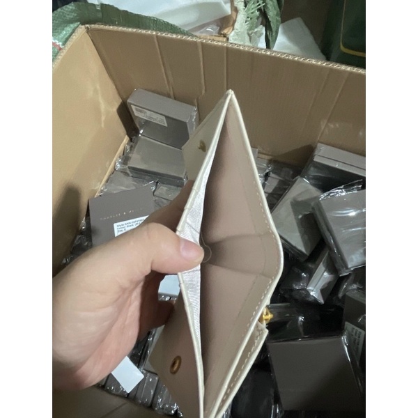 [FULL BOX] Ví nữ đựng tiền chữ C mini Quảng châu cầm tay nhỏ, mỏng gập gọn, nhiều ngăn đựng thẻ