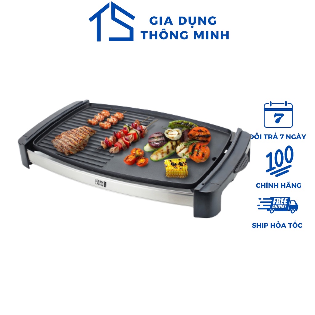 Bếp nướng điện không khói Lebenlang - công suất 2200W - Hàng Chính Hãng