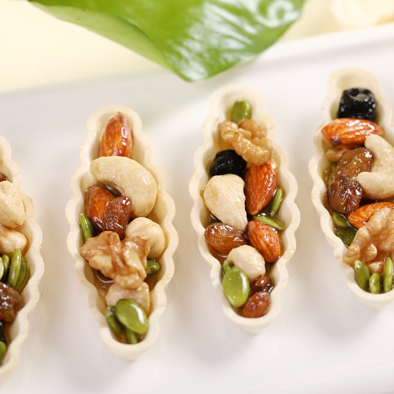 Ăn Vặt Giảm Cân, Kẹo Nougat, Bánh Đế Thuyền Thơm Ngon Healthy Tốt Cho Cả Trẻ Em và Bà Bầu (Hộp Mix 2 loại) - Cheea.Cake