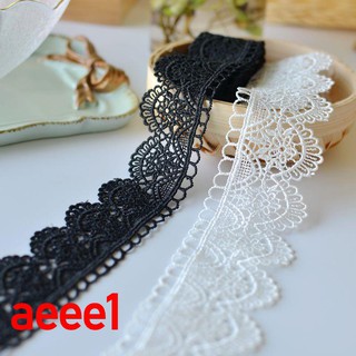 Vải Ren Trắng / Đen Tự Làm Đồ Thủ Công