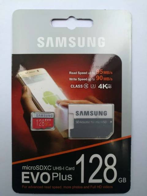 Thẻ Nhớ Samsung Microsdhc Evo Plus 128gb