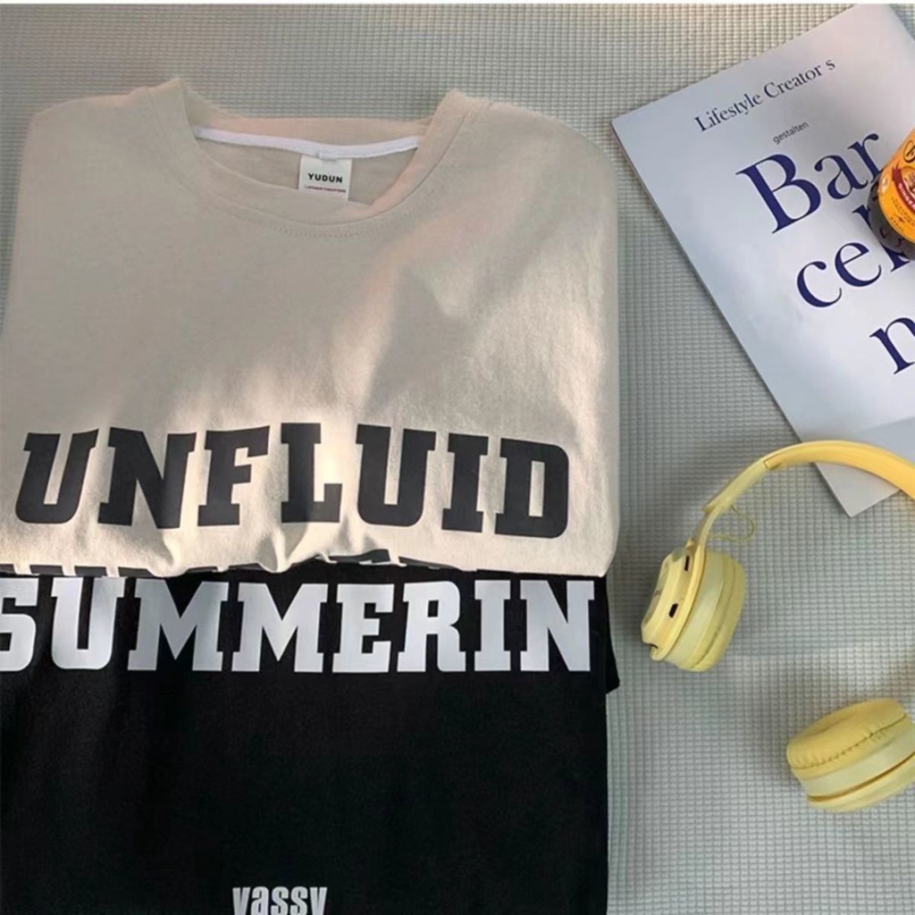 Áo Thun Tay Ngắn Dáng Rộng Phong Cách Thời Trang Mùa Hè Mới
