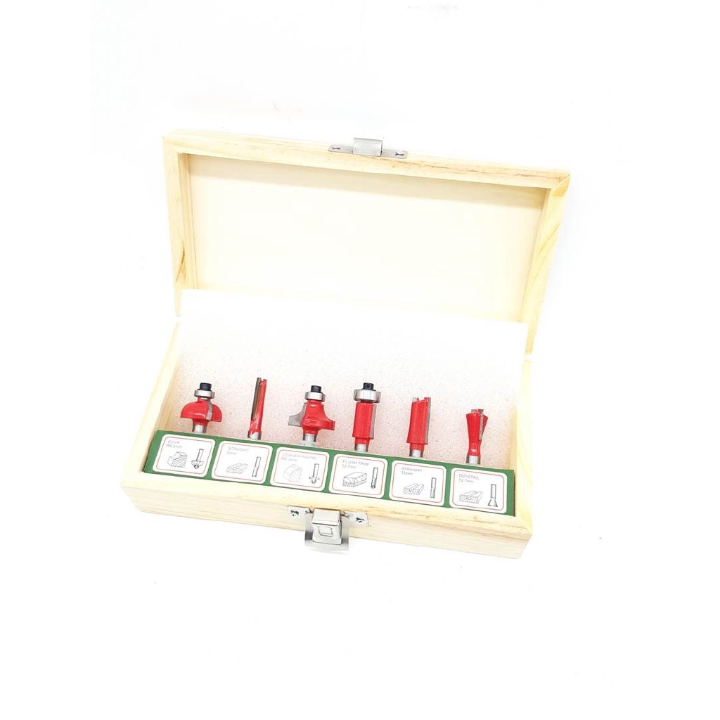 Bộ mũi phay 6B ( Cốt nhỏ)