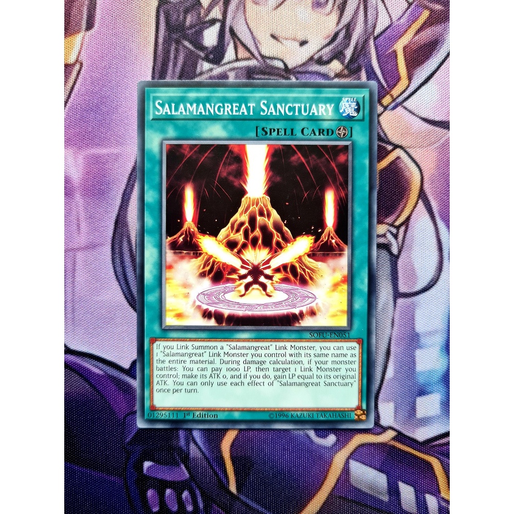 Thẻ Bài Yugioh Spell Salamangreat Sanctuary - SOFU-EN051 - Common