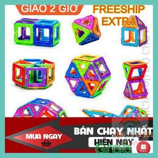 Đồ chơi xếp hình 💖FREESHIP💖 Nam châm 3D cho bé _ phát triển trí tuệ sáng tạo