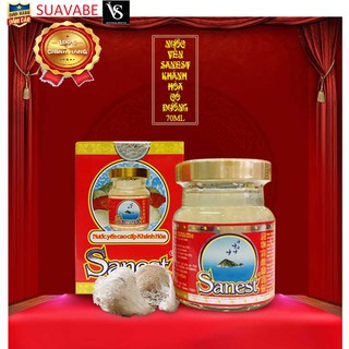 [TKBSB15K giảm 15k cho đơn 200k] Yến sào Sanest Khánh Hòa có đường - Hộp 1 hũ 70ml Date mới