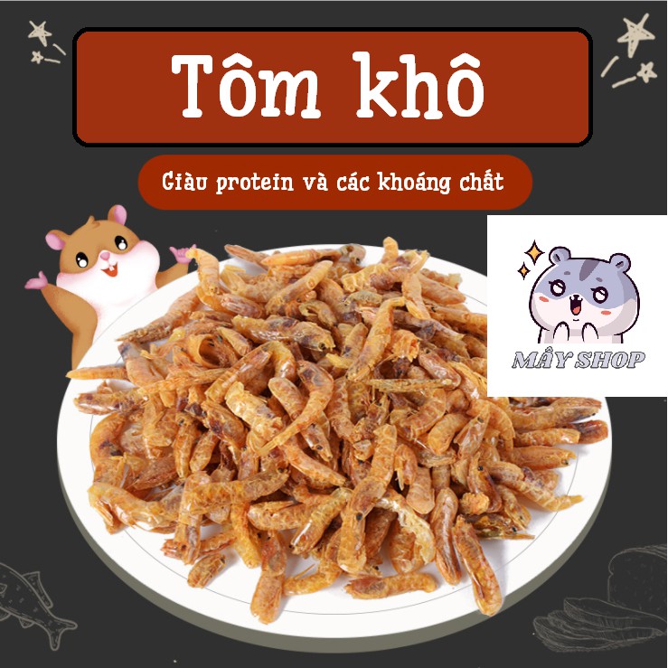 Tôm khô hãng Run Around - Thức ăn hamster