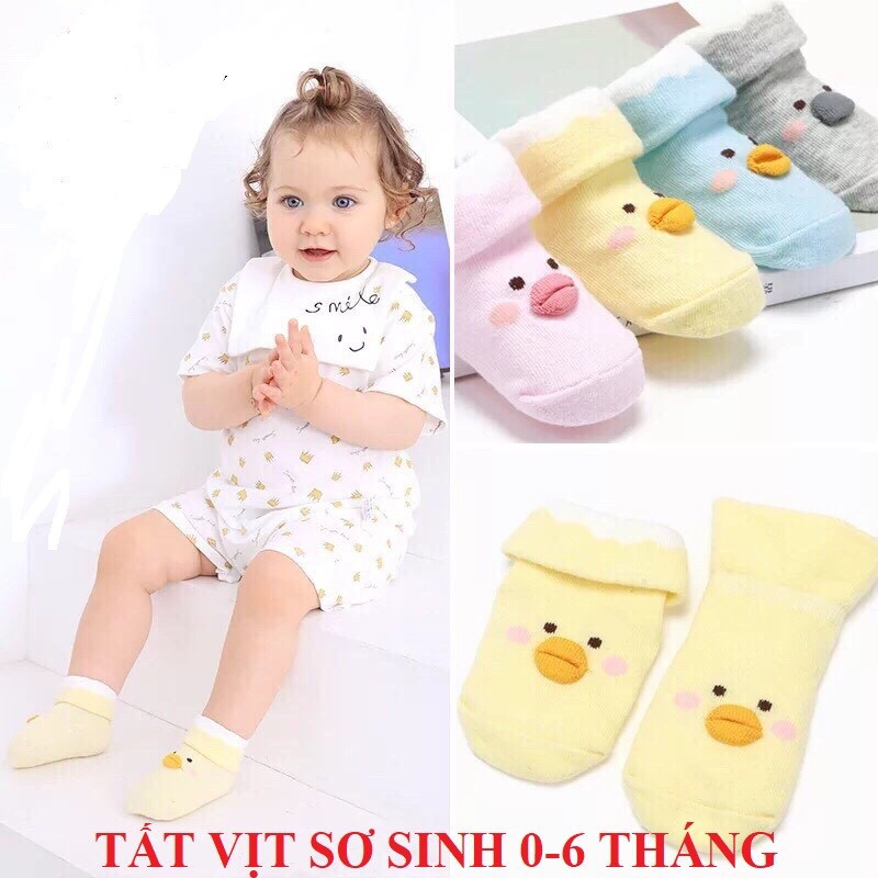 Tất sơ sinh con vịt (0-6 tháng)