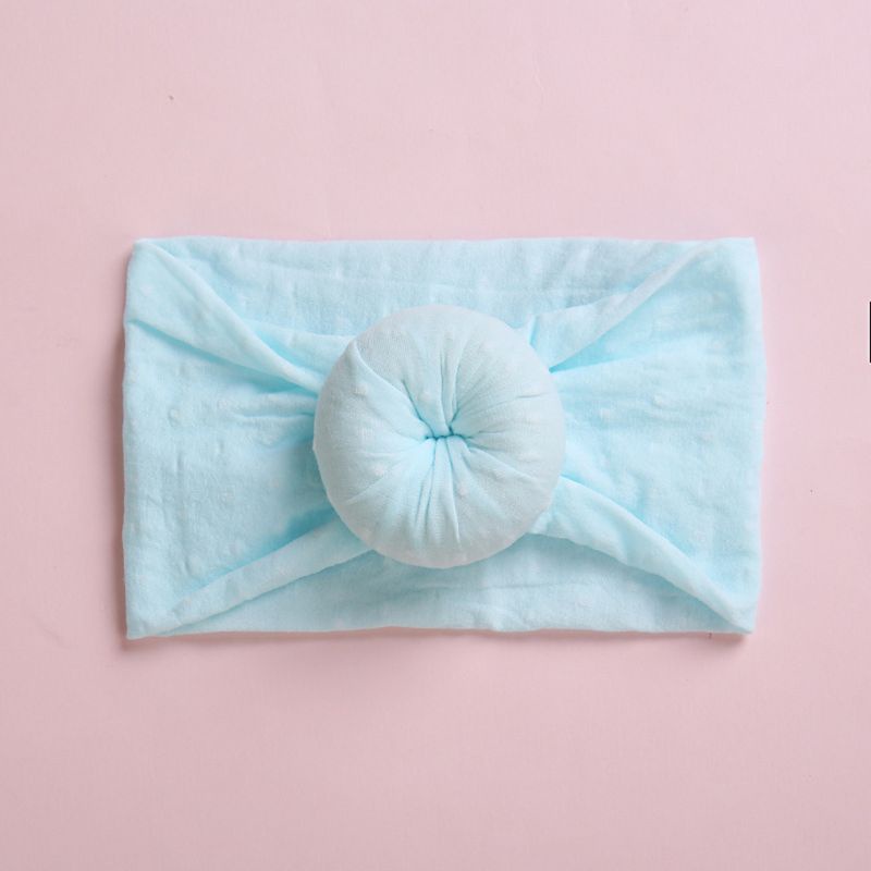 Băng Đô Cài Tóc Bằng Nylon Thắt Nút Cho Bé Trai / Gái