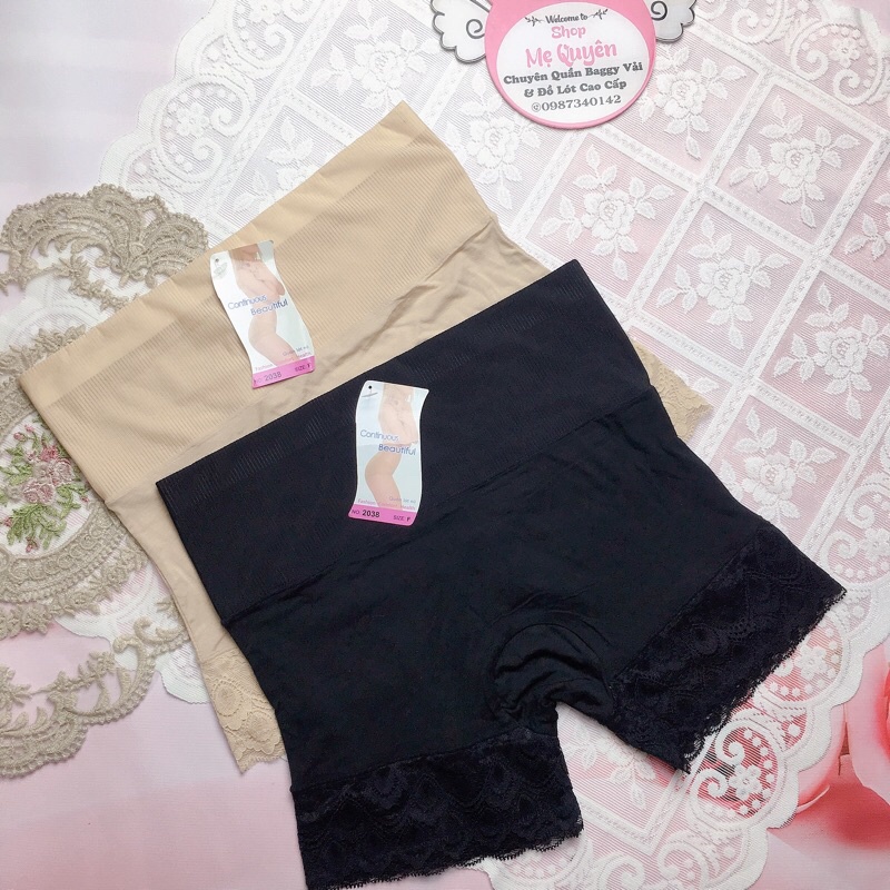 [HÀNG THÁI] Quần váy chất tăm lạnh phối cotton cao cấp- Mặc bao Phê