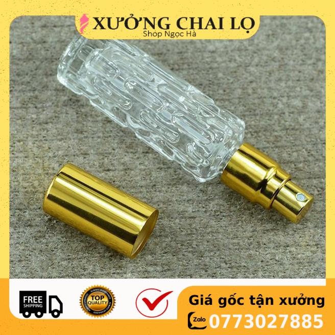 [GIÁ RẺ NHẤT] Chai Lọ Chiết Nước Hoa ❤ Lọ Đựng Dầu Thơm Khổ Qua 10ml,15ml chiết tinh dầu, phụ kiện du lịch