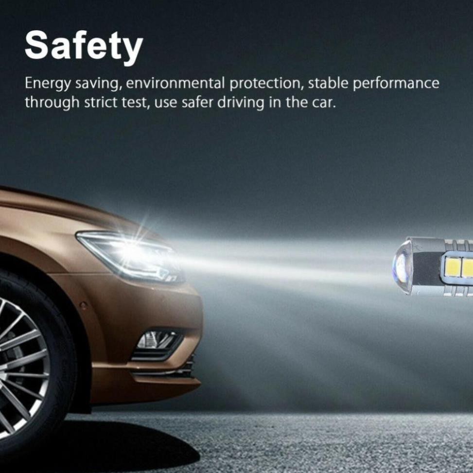 Đèn LED 881 10SMD Thấu Kính Siêu Sáng Chuyên Dụng Cho Xe Ôtô - Đèn Gầm, Sương Mù