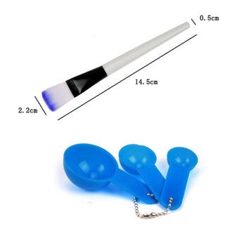 Bộ dụng cụ đắp mặt nạ.