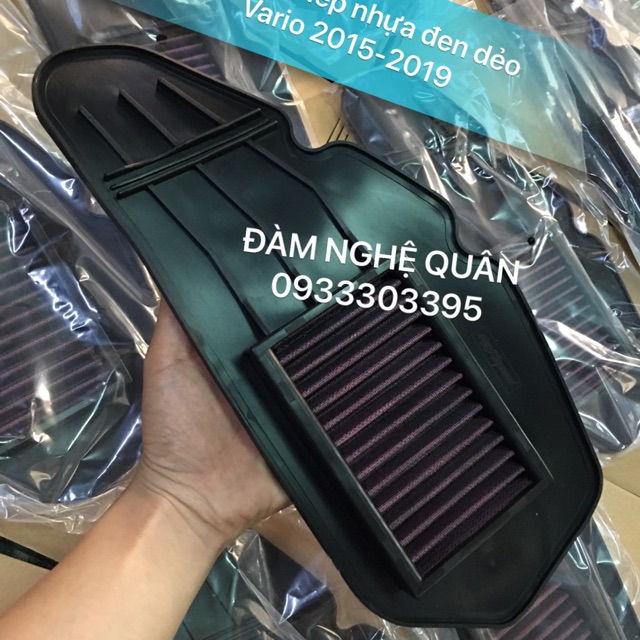 Lọc gió thép nhựa đen dẻo Vario 2015-2019 loại tốt mới 100% 💰 190,000 VND / 1 cái