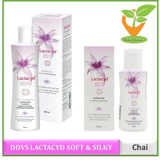 Dung dịch vệ sinh phụ nữ Lactacyd Soft & Silky [DDVSPN]
