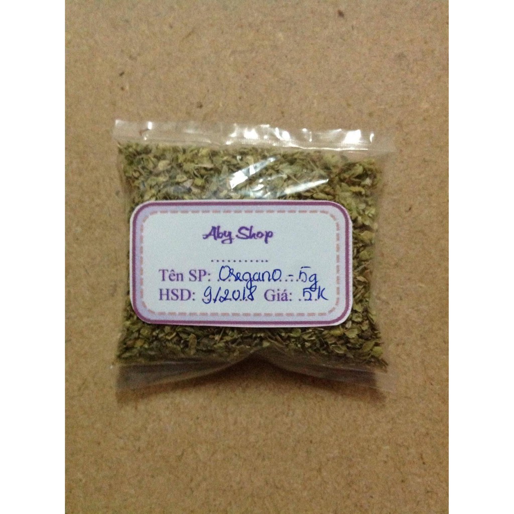 Gói 50g lá Oregano ⚡ CHẤT LƯỢNG CAO ⚡ lá oregano dùng để đi kèm với những món ăn có sử dụng sốt cà chua siêu ngon