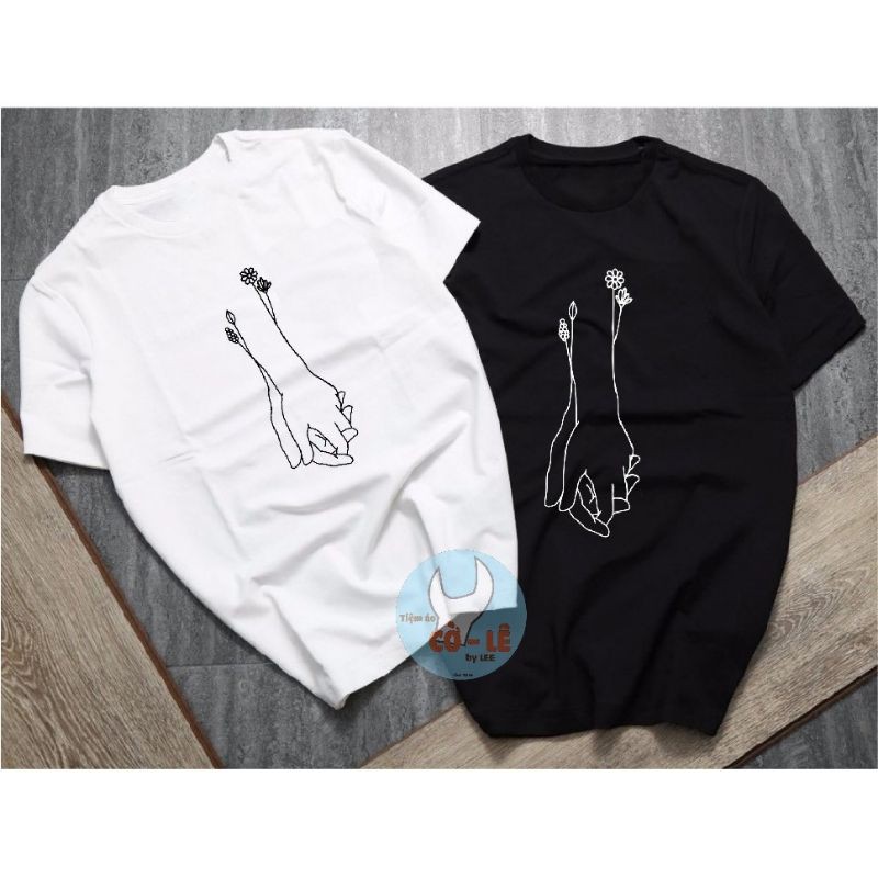 áo đôi you me nắm bàn tay, áo cặp nam nữ đẹp nhất