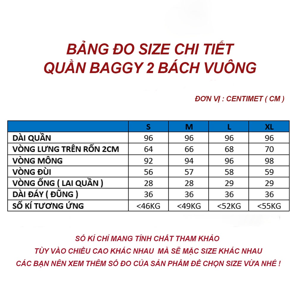 Quần baggy jeans nữ SAIGONJEAN form rộng 2 bách vuông,lưng thun QD016 phong cách hàn quốc