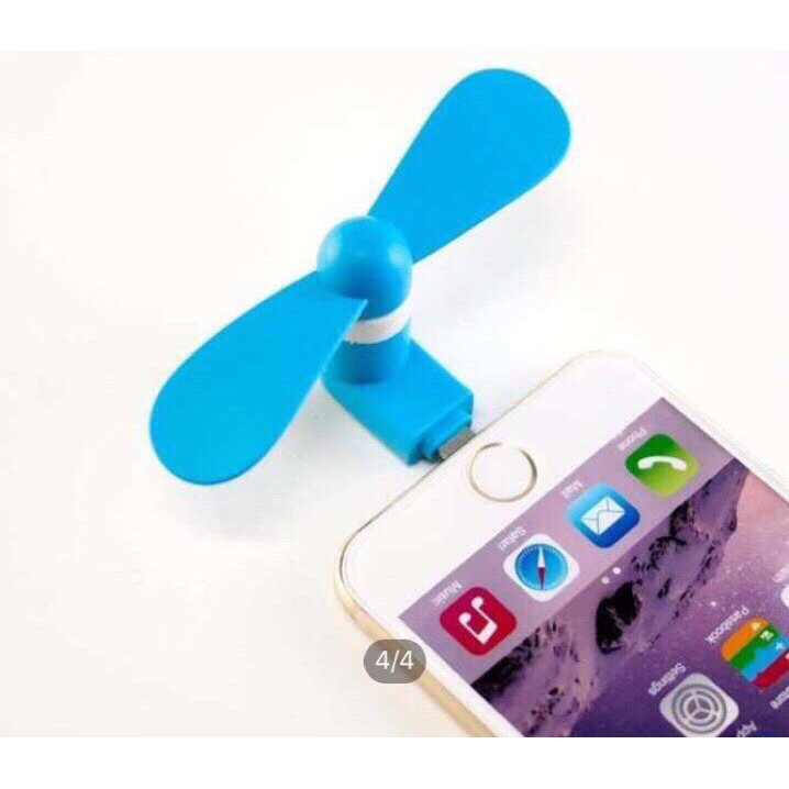 [Giá SỈ] Quạt Mini 2 Cánh Rời Dành Cho Điện Thoại Android Và Iphone  Bh231