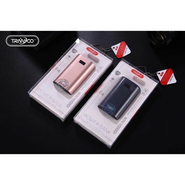 Pin dự phòng Tranyoo F4 10000mah