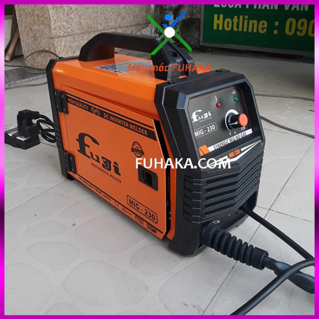 Máy hàn mig mini fuji 230 không khí 1 chức năng dễ hàn, mối hàn đẹp BH 15 tháng - Cơ Khí Liên Sơn