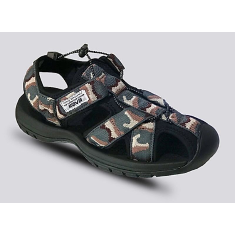 Giày sandal nam Bít mũi hiệu Rova, đế êm, siêu bền