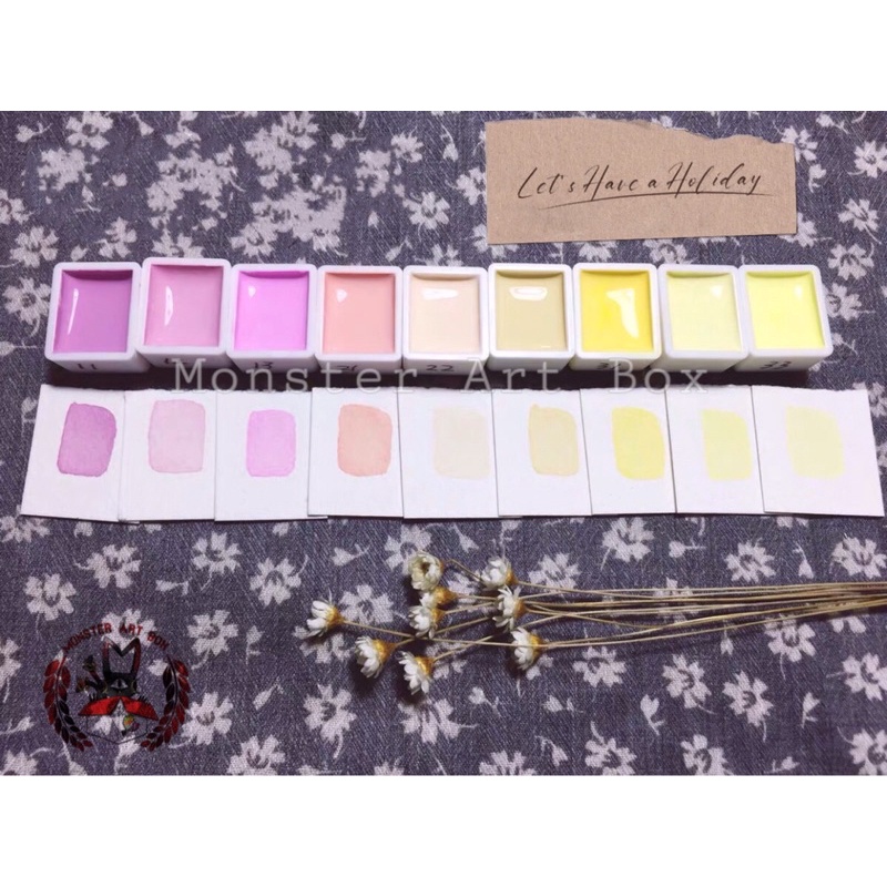 Màu Pastel theo tone
