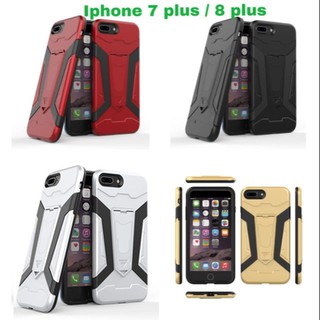 Ốp lưng iphone 7 plus/ 8 plus iphone 6 plus/ 6s plus iron man chống sốc cao cấp