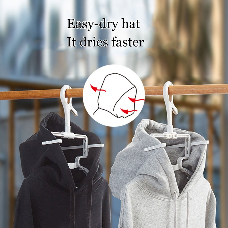 Set 2 Móc Phơi Đồ Có Thể Gấp Gọn Tiện Lợi