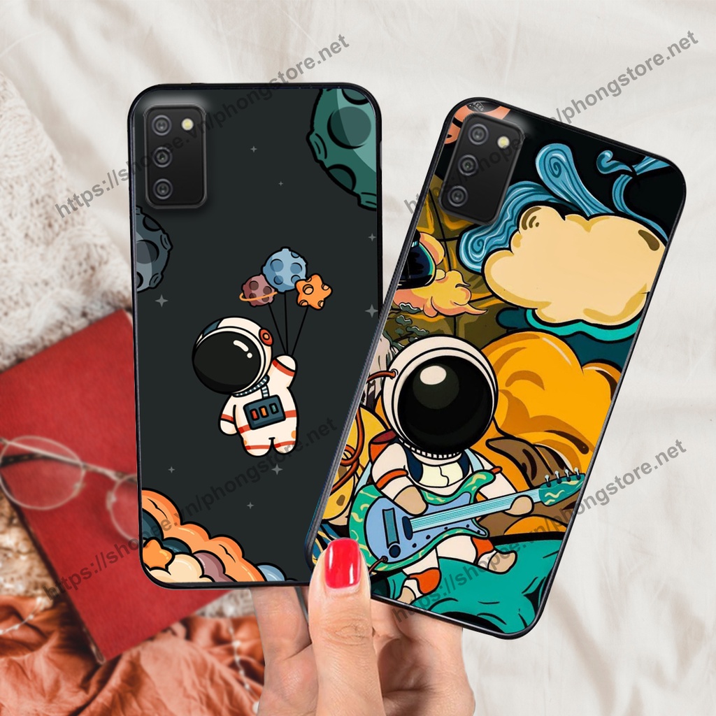 Ốp lưng Samsung A02s / A03s vũ trụ phi hành gia cực hot siêu cute-rẻ-bền