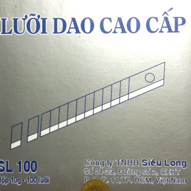 Lưỡi dao nhỏ 10 cái