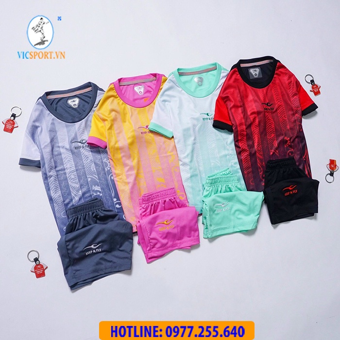 Bộ Quần Áo Bóng Đá Trẻ Em Keep &amp; Fly Picco Thun Lạnh Cao Cấp - Vicpsport