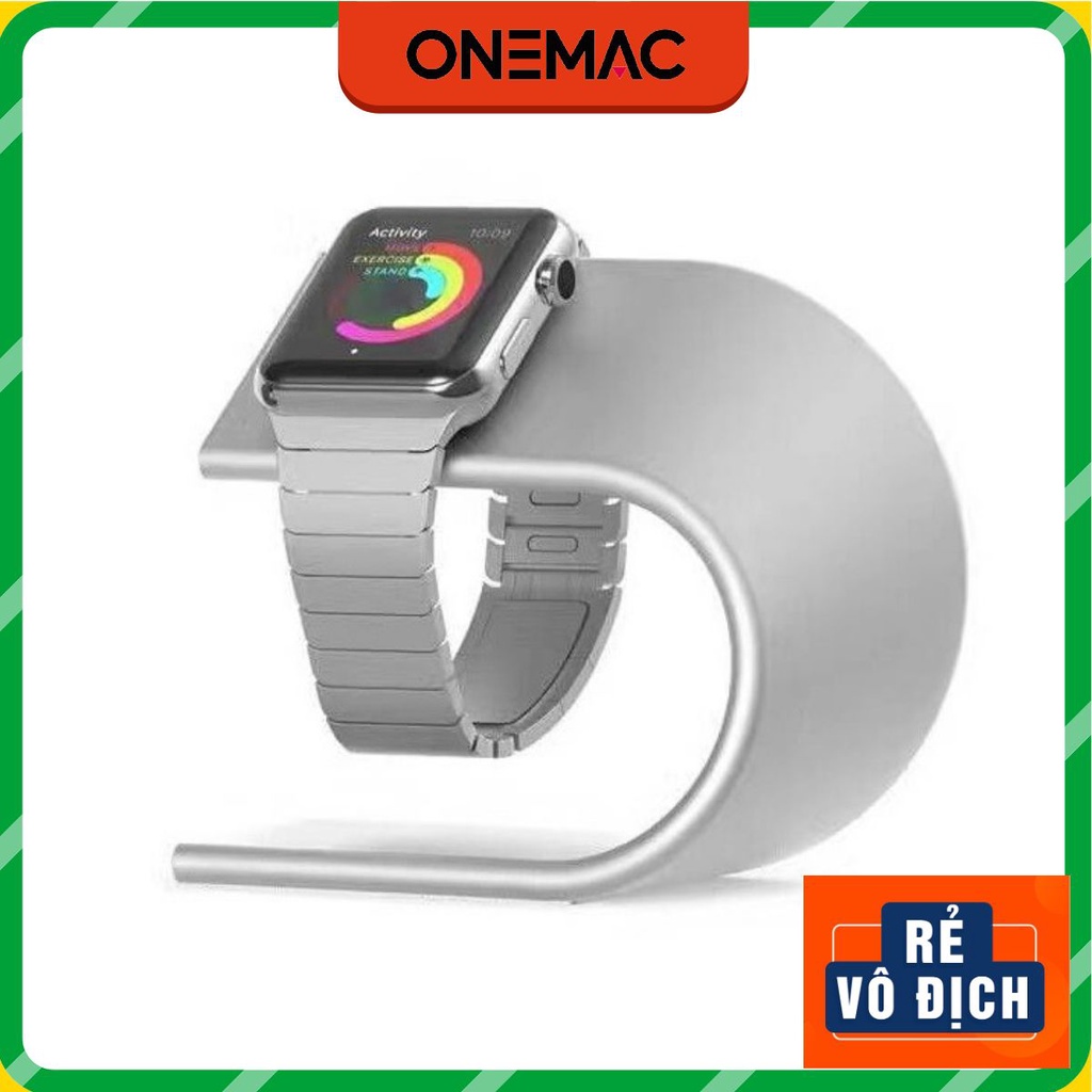 Đế Sạc APPLE WATCH Dạng Treo Dock Sạc Kiêm Giá Đỡ Hợp Kim Nhôm Cho Đồng Hồ Thông Minh iWatch Cao Cấp