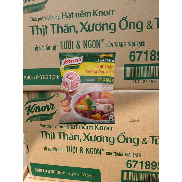 Hạt Nêm Knorr - Thùng 5 Gói x 1.8kg( bao bì mới)