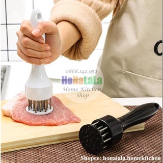 Dụng cụ làm mềm thịt Meat Tenderizer, cây châm thịt, xâm thịt, xăm thịt, làm mềm thịt, làm heo quay da giòn