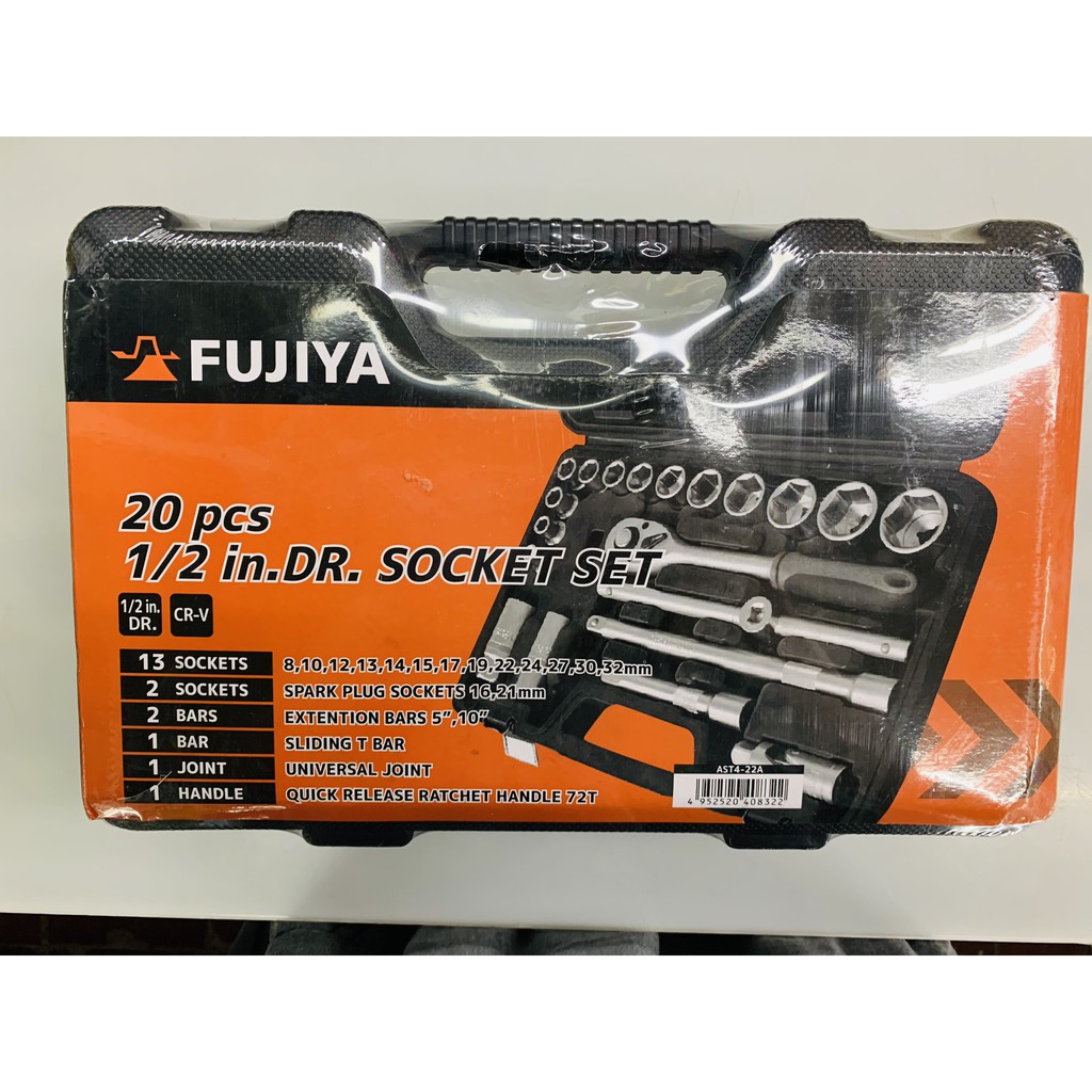 Bộ dụng cụ sửa chữa Fujiya AST4-22A 22 món - Chính hãng