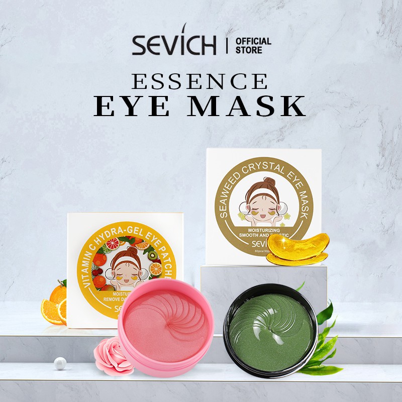 Hộp 60 mặt nạ mắt SEVICH làm giảm quầng thâm và nếp nhăn