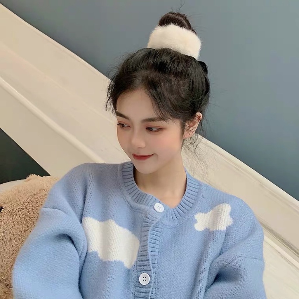 Thanh búi tóc MALANO thanh cuộn tóc len lông phong cách Hàn Quốc cho nữ FAH-001313