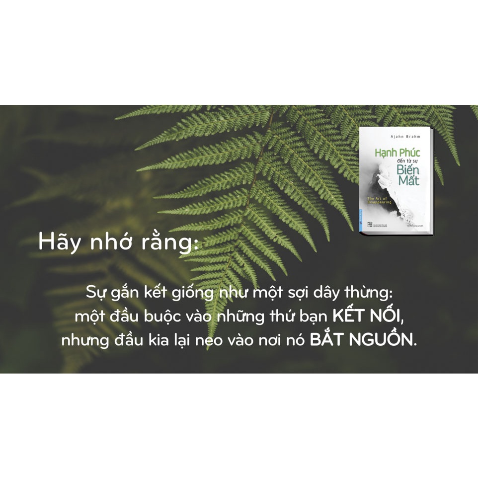 Sách Hạnh Phúc Đến Từ Sự Biến Mất - First News  - FIN