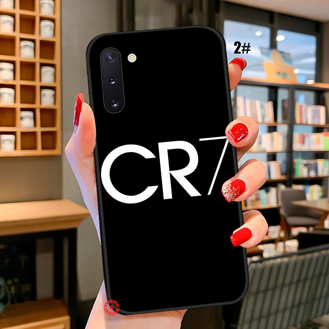 Ốp Điện Thoại Silicon Mềm Hình Cristiano Ronaldo Cr7 Eg41 Cho Samsung Galaxy S10E S8 Plus S7 S6 Edge A3 A2 Core