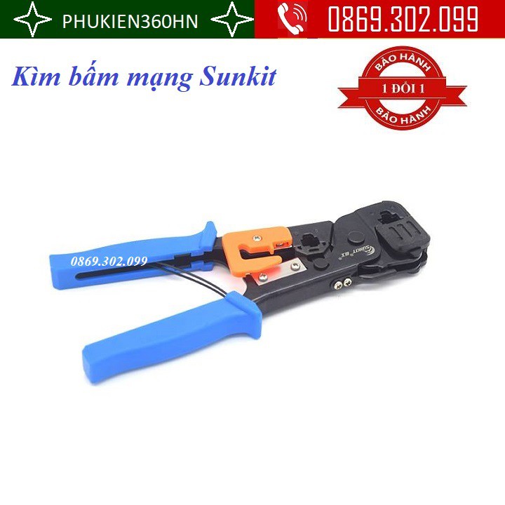 Kìm bấm đầu mạng Sunkit