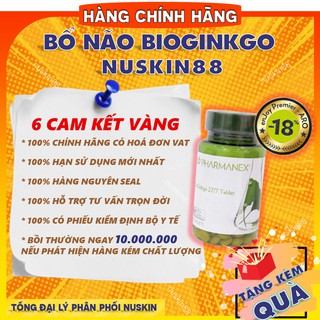 BioGinkgo 27/7 – Tăng Cường Trí Nhớ Cho Não ( Giấy chứng thực trong mục ảnh)