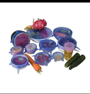 Set 6 nắp bát silicon đa năng