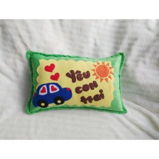 Gối nằm handmade ô tô con