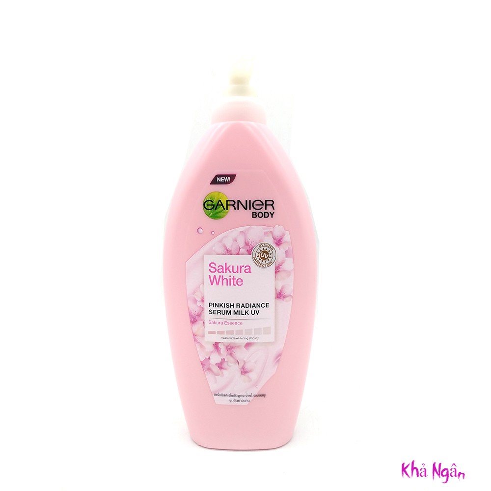 Sữa Dưỡng Thể Trắng Hồng Rạng Rỡ Garnier Sakura White 400ml